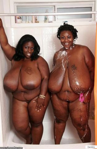 Голые толстые африканки (83 фото)