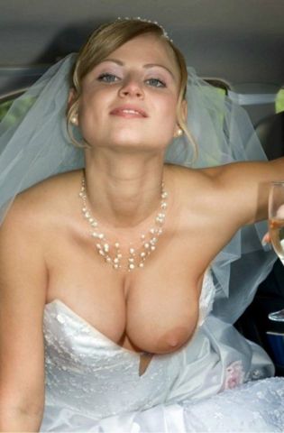 Невеста с большой грудью (61 фото)
