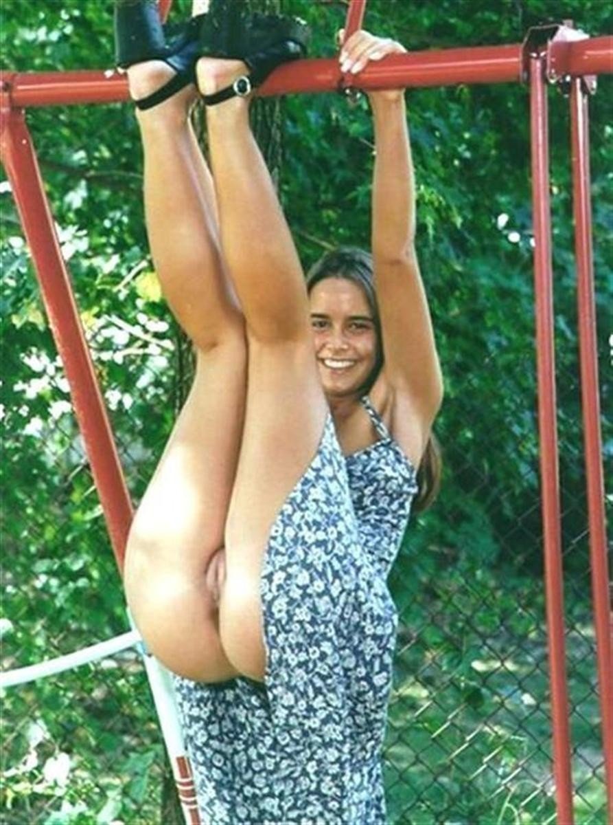 Голые гимнастки на природе - фото порно devkis