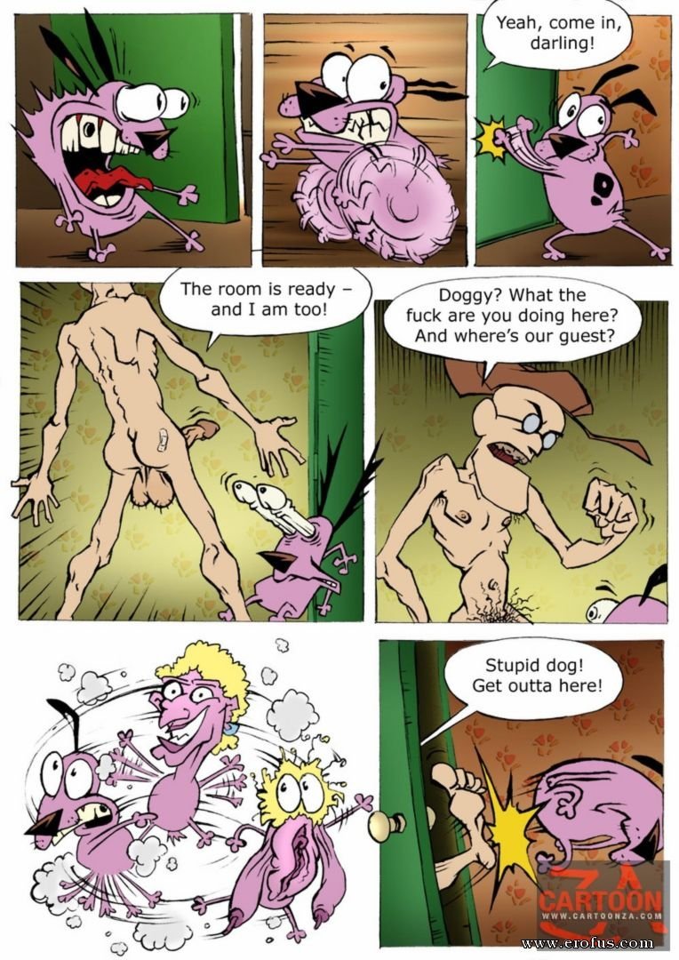 Courage the cowardly dog porn comics