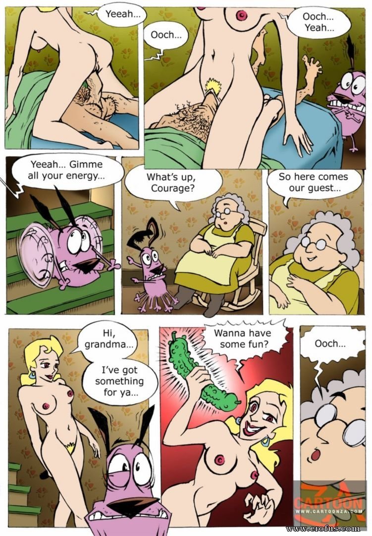 Courage the cowardly dog porn comics