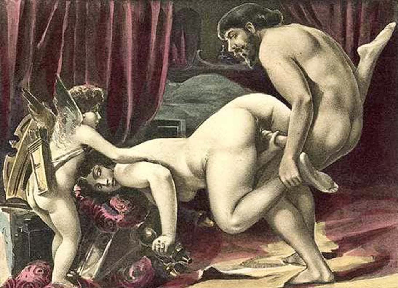 Древние порно изображения (66 фото)