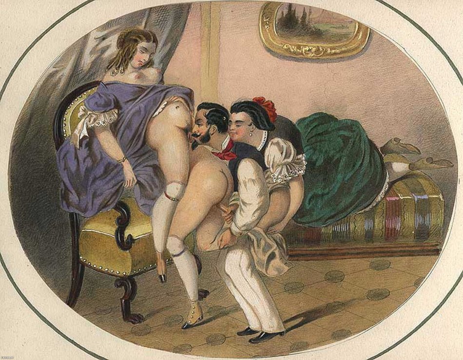 Эротика 19 века Михая Зичи показывает, как выглядел секс в 1800-х годах.