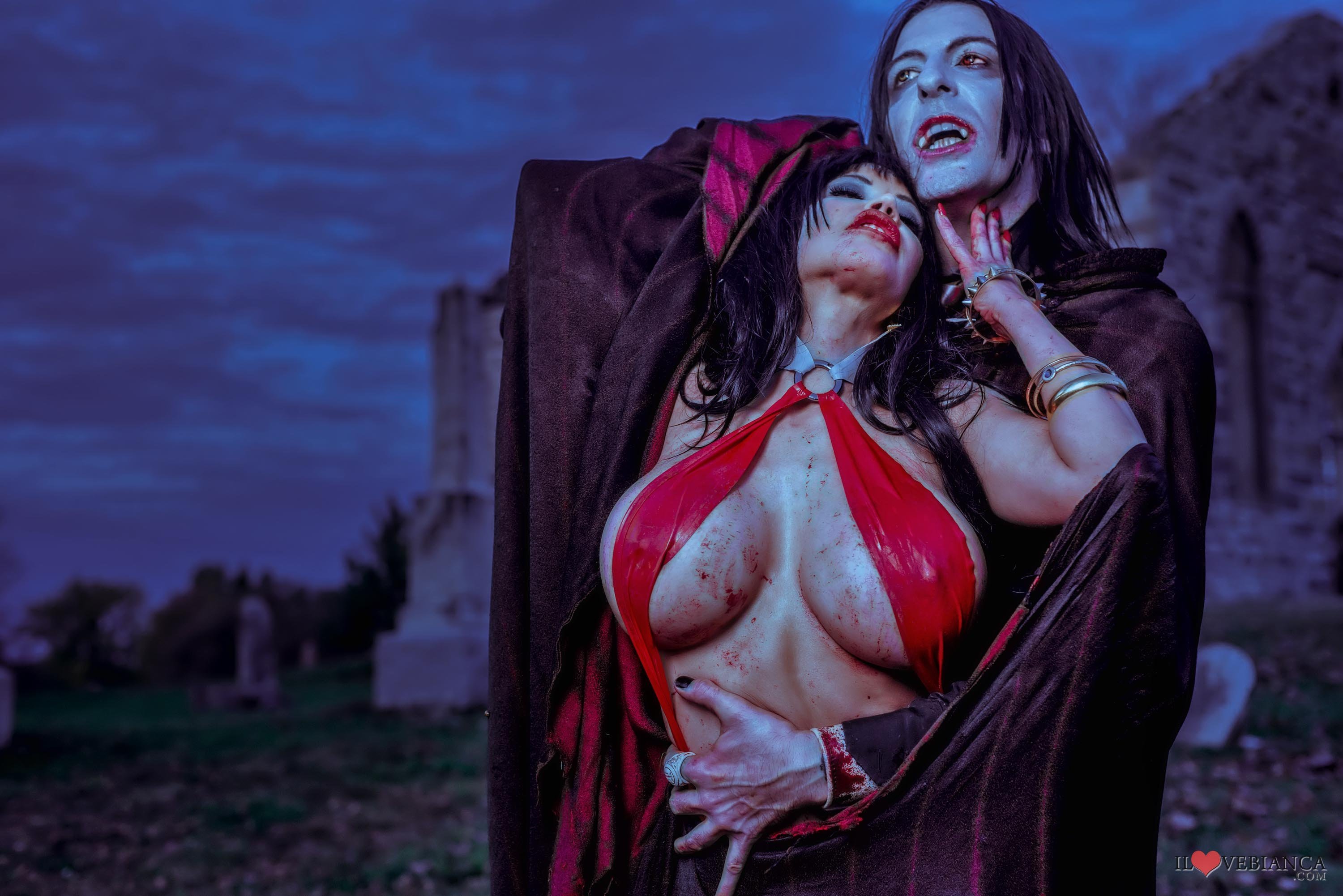Голые женщины вампиры (73 фото) .