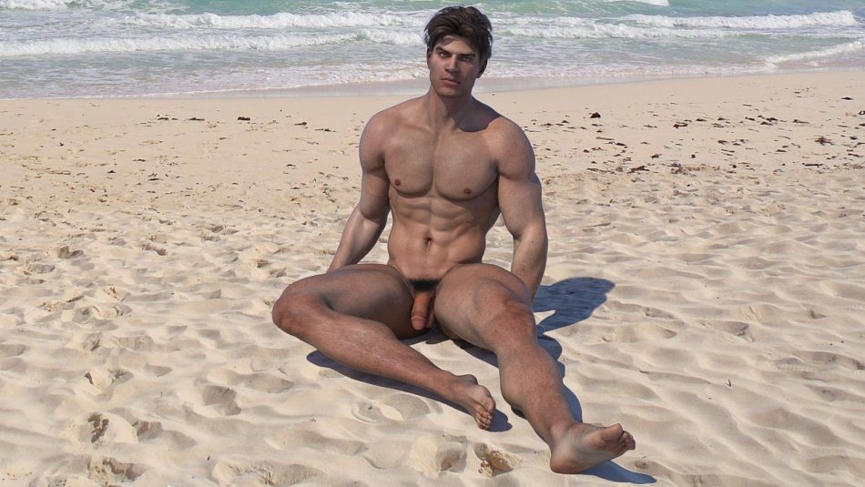 Голые парни на нудиском пляже (84 фото) - секс и порно