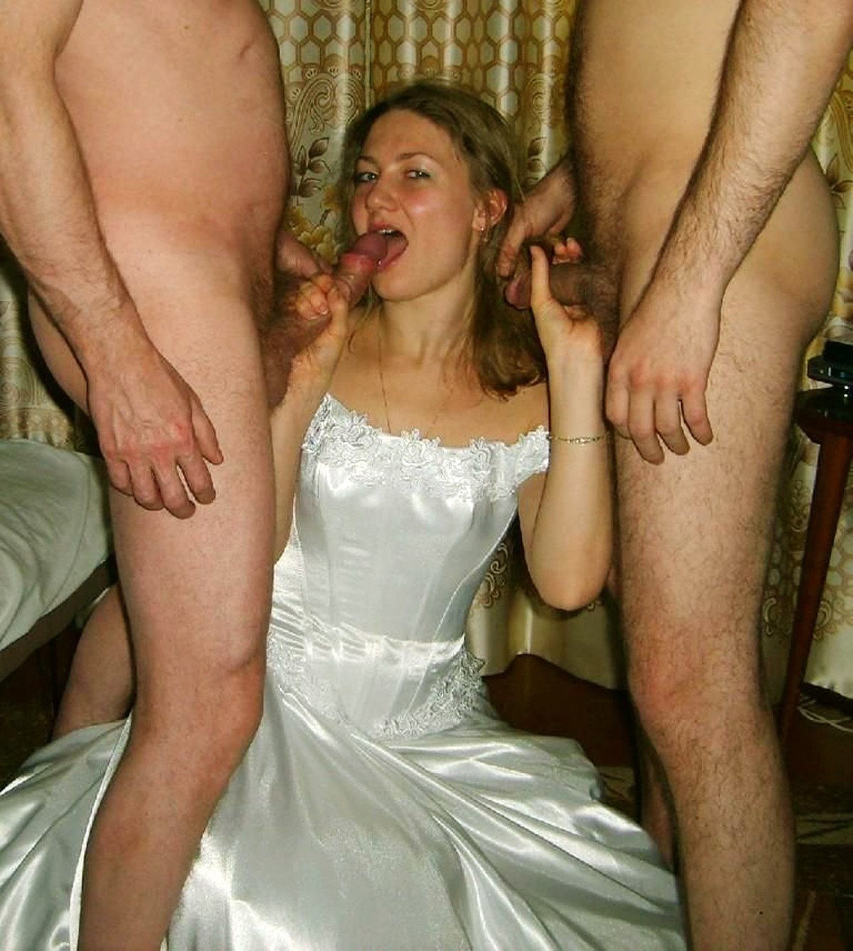 Голые невесты на свадьбе (56 фото) - секс фото