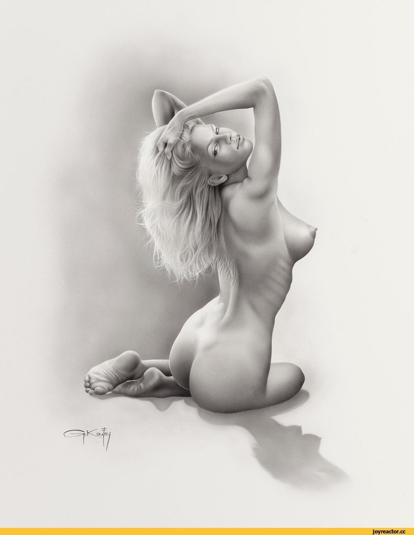 Красивые женщины голые нарисованные в чулках 45 (43 фото)