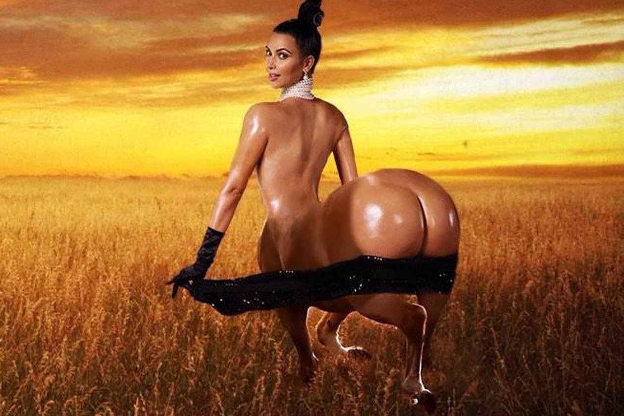 Голая Ким Кардашьян (Kim Kardashian West): интимные фото