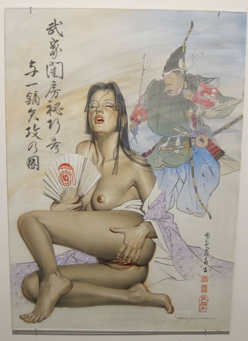 Японского порно рисование фото 34