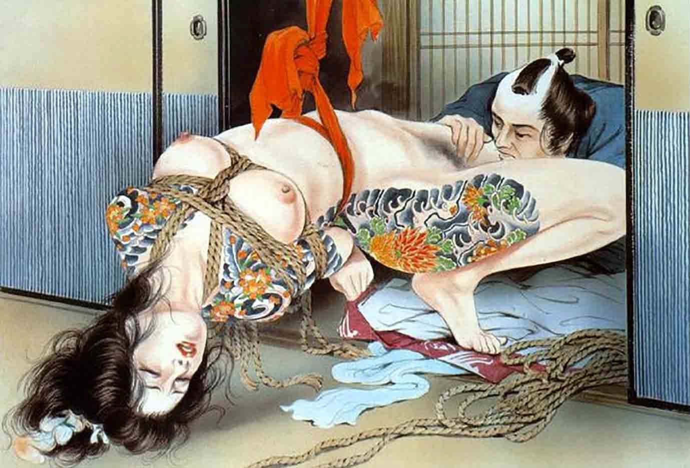 Порно рисунки японии фото 110